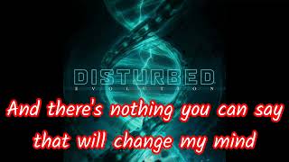 DISTURBED - THE BEST ONES LIE (Lyric Video)