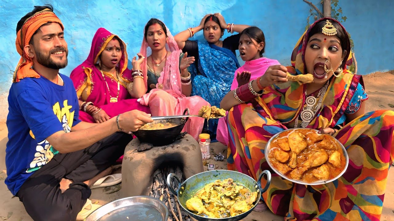 नौकरी वाली पत्नी के पति बना गुलाम मुर्गा बनाकर खिलाने लगा ।। Naukari Wali Patni । KHUSHI SINGH MASTI