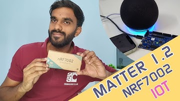 Getting Start with nRF7002 - Matter Demo | Amazon Eco Dot | Alexa Voice Control