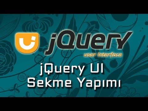 JQuery UI Ile Sekme Yapımı