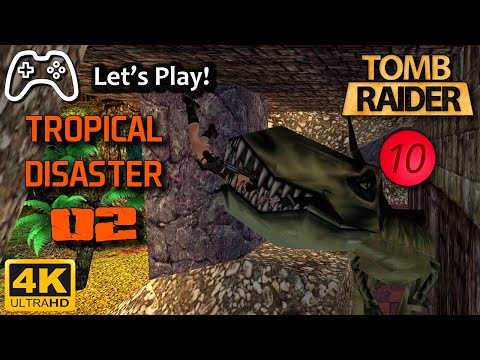 Видео: Tomb Raider TEN - Тропическая Катастрофа 2 (кастомный уровень от vasan eff) | Летспплей