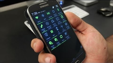 Samsung Galaxy S4 Smart Scroll Demo