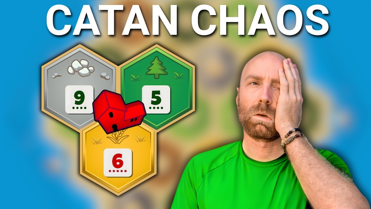 Catan Pro Plays INSANE 695 Against Frustrating Players
