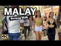 Boracay island will never be the same walking in malay aklan philippines 4k