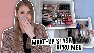 VOLLEDIGE MAKE-UP STASH OPRUIMEN♻️ | Make Me Blush