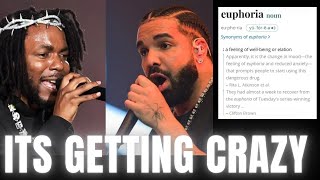 DRAKE IS FINISHED!! // KENDRICK LAMAR - EUPHORIA REACTION!!