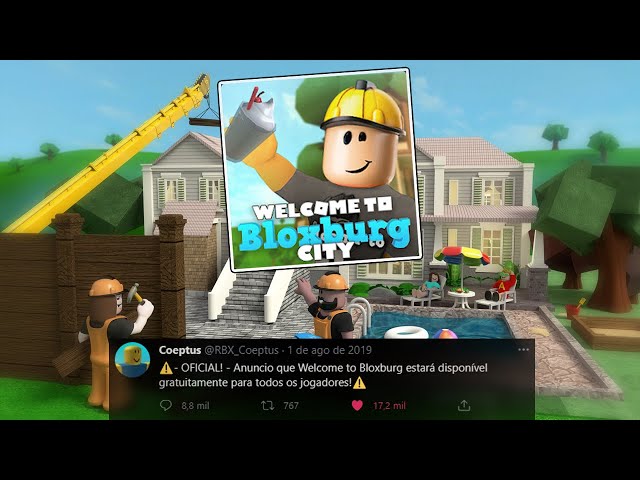 Chegada!  Roblox Webfic - Bloxburg, capítulo 1 – WebFic