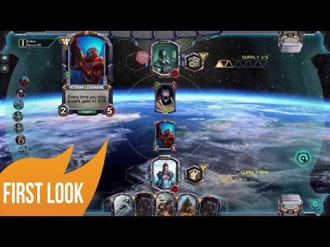 Star Crusade CCG First Look Gameplay - HD
