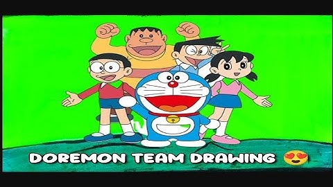 Doraemon Drawing, Outline Tutorial, Art Competition Update