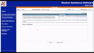 Student Assistance Software Demo screenshot 2