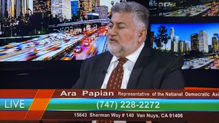 Արա Պապյան - Ara Papian with Gisane Arshakuni - Avo Arakelyan's Live on TV March 10, 2021