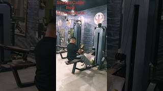 Seated Cable Row Back workout #motivation #fitness #sports #army #health #workout #army #gym