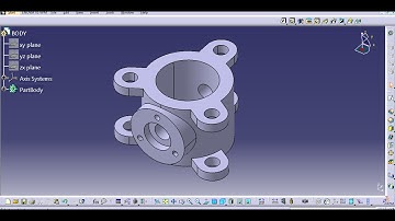 BUTTERFLY VALVE PARTS - PART 1 CATIA V5