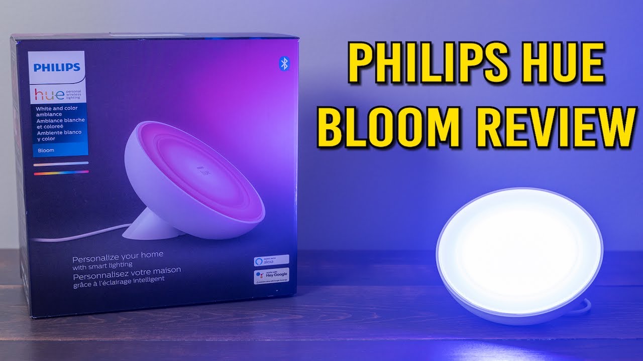 Lampe à poser connectée LED Philips Hue Bloom