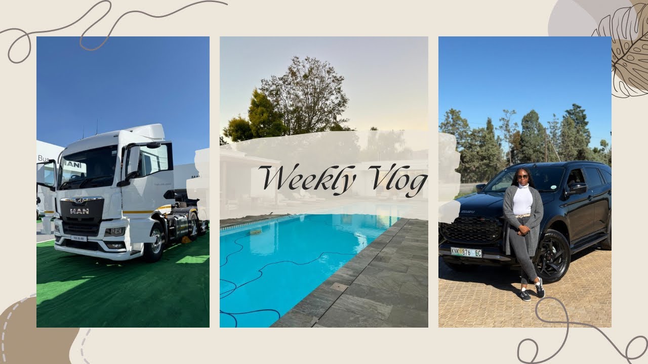 Путешествие к похудению | Презентация Isuzu MU-X | NAMPO 2025 с VW | За покупками | #weeklyvlog