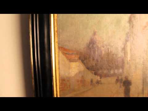 MH Bancroft Painting "Val de Grace" American Impre...