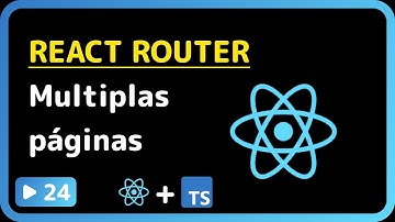 Curso base de React 2025: #24 - Navegação entre páginas com o React Router simplificado