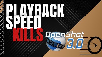 How to FIX Open Shot 3.0 Video Editor Playback Speed Up Error