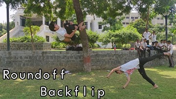 How to do Roundoff Backflip |Tutorial || Rajkumar karki
