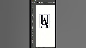 Letter A U Monogram Logo Design Idea | Letter Logo Design idea #logo #monogram #typography