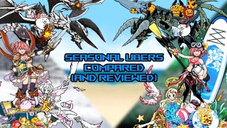 (With Text) Seasonal Ubers Compared (And Reviewed)  The Battle Cats
