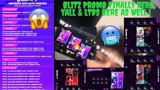BLITZ PROMO! & NEW LTD'S/BLITZ SCHEDULE FINALLY HERE! MADDEN 22 ULTIMATE TEAM