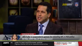 Adam Schefter shocked Houston Texans Will Fuller V suspended 6 games