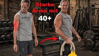Starke Arme für Männer über 40 - so baust du echte Kraft auf