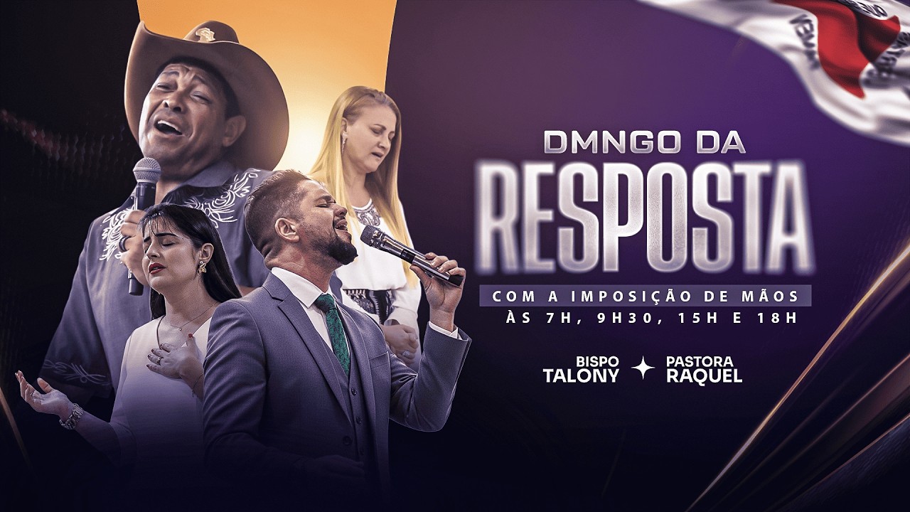 🔴 IMPOSIÇÃO DE MÃOS | DMNGO 9H30 | 01.03.26