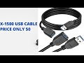 Full review x1500 usb cable//UNBOXING usb cable//cable use wire//connector//pot usb//new usb wire