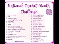 National Crochet Month Challenge Day 18 - Crochet Buddies #otcsnationalcrochetmonth