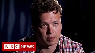 Belarus journalist Roman Protasevich 'forced into tearful confession' - BBC News