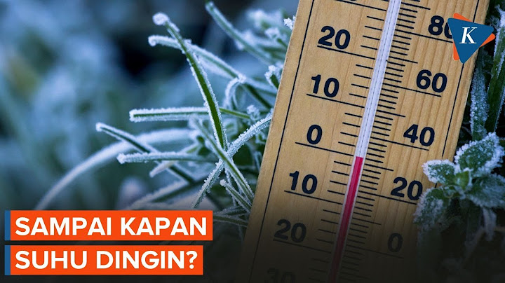 Penyebab Suhu Dingin di Jakarta dan Kota Lain di Indonesia