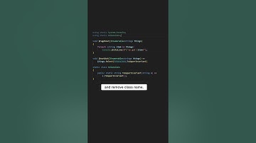 Static Imports in C# Are Tricky