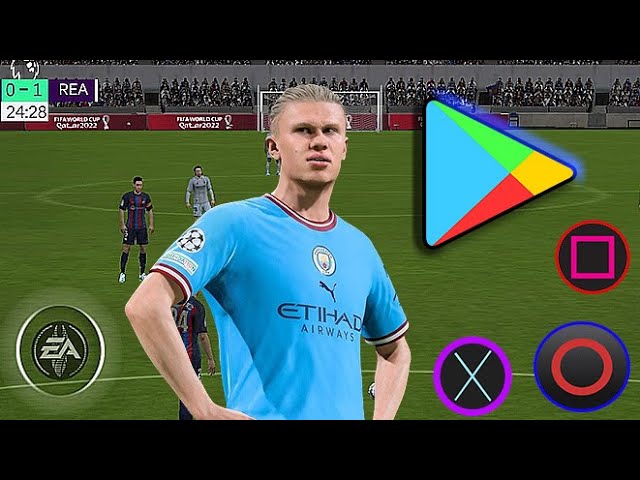 jogue o melhor jogo de futebol de 2023 para celular #fifa #android