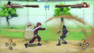 Naruto Ultimate Ninja Storm 4 - Final Chunnin Exams Arc - Gaara vs Sasuke screenshot 1