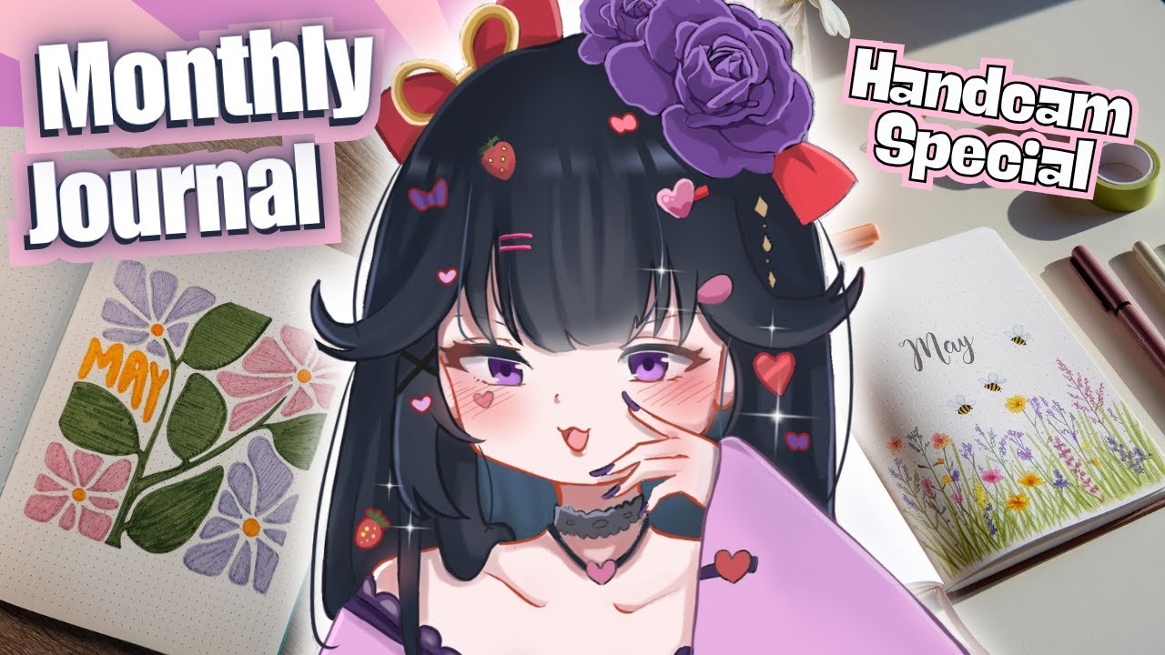 [ HANDCAM SPECIAL ] Monthly Journaling time ~ || WACONNE EN/IN VTUBER || MITSUKI SHIORI