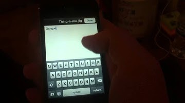 List app made with GameSalad - in the making - part 1