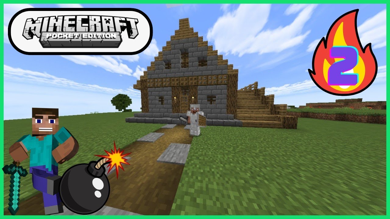 My First House in Minecraft || Minecraft Survival Series Part-2 ||🏠🔥 ...