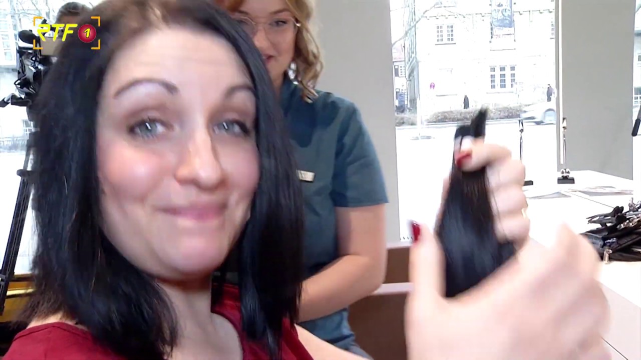 Für den guten Zweck - Haarspendeaktion in Reutlingen