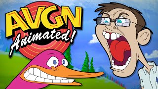 AVGN in Duck Hunt - Animated Angry Video Game Nerd