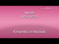 Nandy  Aibu lyrics