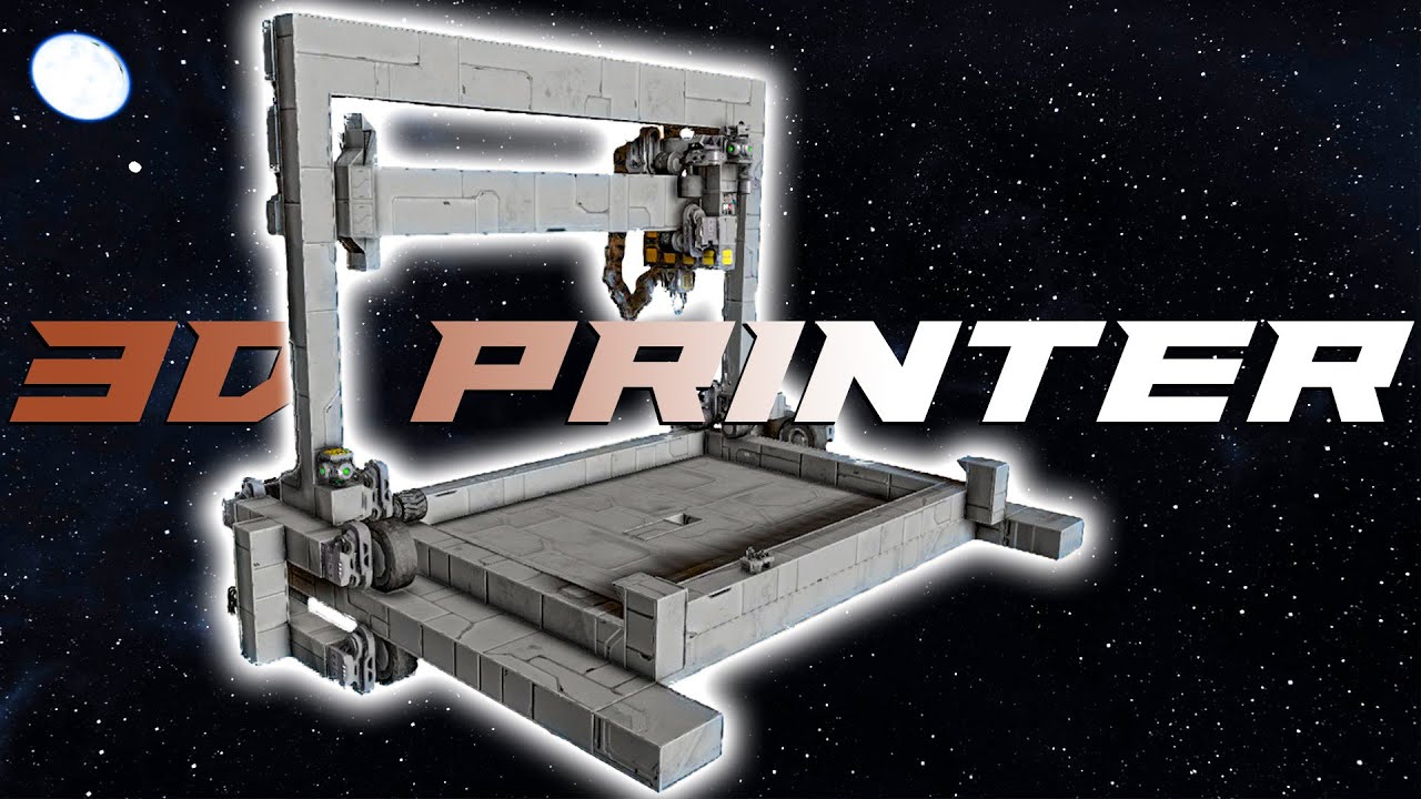 I made a HUGE 3D-Printer in SURVIVAL! | Space Engineers EP: 26