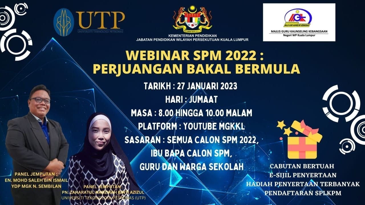 Webinar SPM 2022 : 