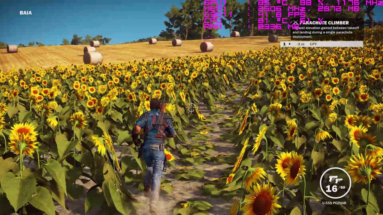 Just Cause 3 | GTX 960M | High Settings