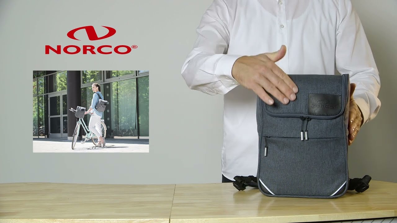 Klickfix Gepäckträgertasche / Rucksack Freepack Switch