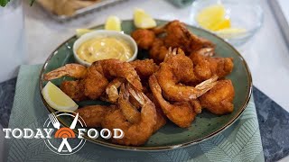 Kimchi fried shrimp and spicy mayo: Get the recipe!