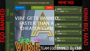 How To Get EGO Banned On Rust | Affinity Main | VIBE CLAN EGO BANNED | Explained