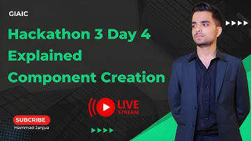 Hackathon 3 Day 4 Task Explained | Create Component and use in Our Project
