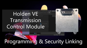 Holden VE Commodore  Transmission Control Module (TCM) Programming and VIN Security Linking